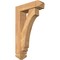 Ekena Millwork Imperial Arts and Crafts Smooth Bracket w/ Offset Brace, Western Red Cedar, 5 1/2"W x 18"D x 30"H BKT0604X18X30IMP03SWR - alternate 1